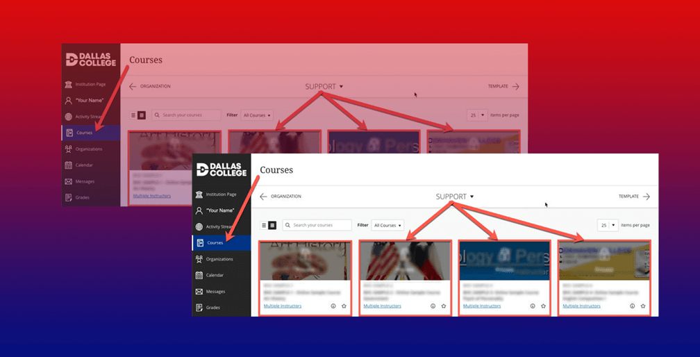 blackboard dcccd