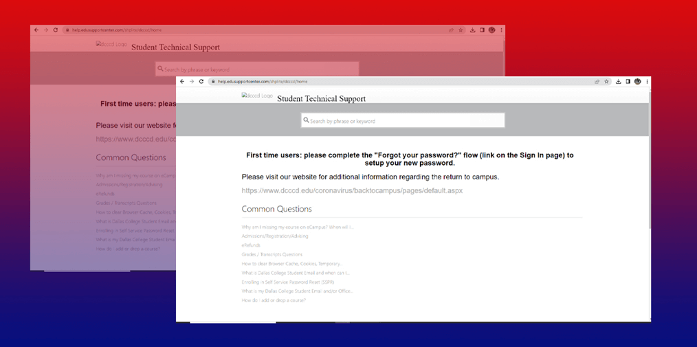 blackboard dcccd
