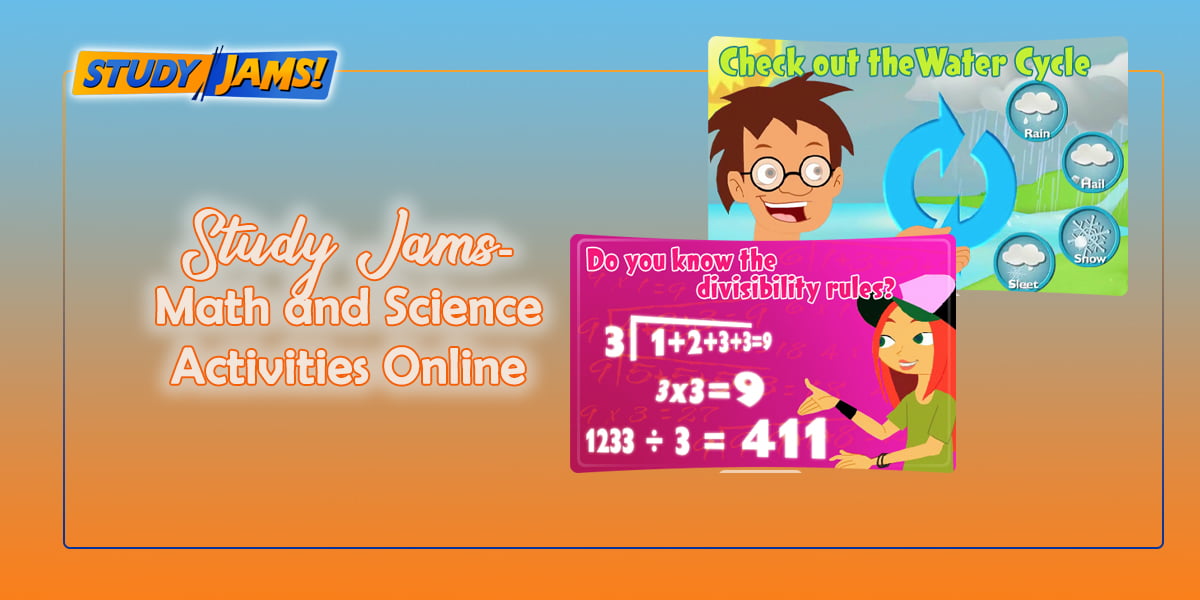 Study Jams Math and Science Activities Online feature pic