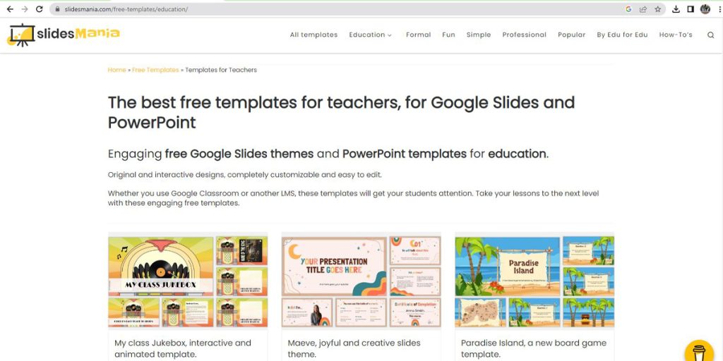 SlidesMania- Creative Google Slides Themes for Teachers 2 SlidesMania creative Google Slides Themes for Teachers 2