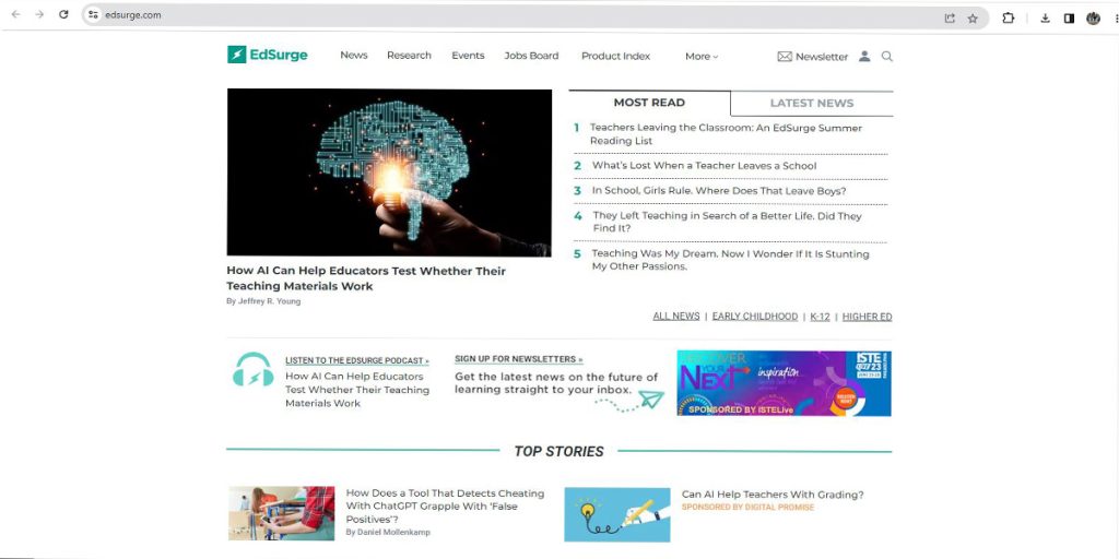 10 Top Education Blogs for Insightful Tips and Strategies 5 edsurge