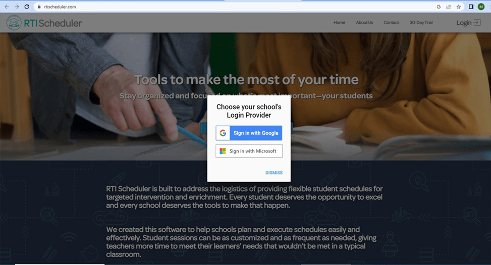 RTI Scheduler: The Tool That Makes Student Scheduling Easy 4 RTI Scheduler
