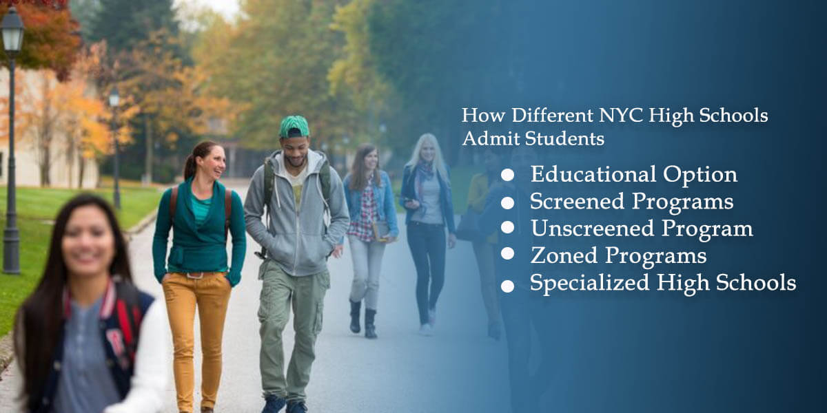 How Different NYC High Schools Admit Students