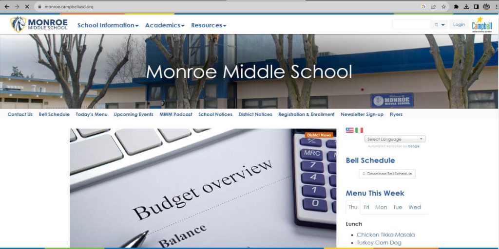 Monroe Middle School - Where Curiosity Meets Knowledge 2 Monroe Middle School