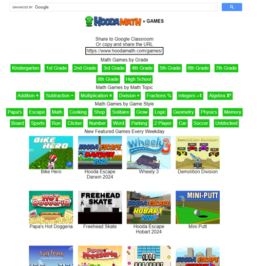Hooda Math Review - How to Play Free Math Games Here